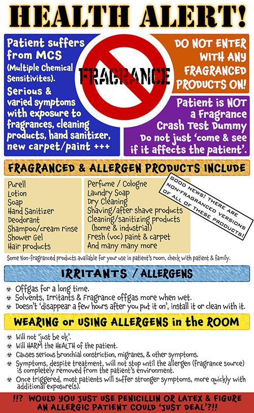 MCS Policy Poster (hang on hospital door)