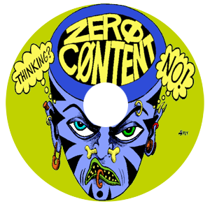 Zero Content Greatest Fckn Hits  CD face